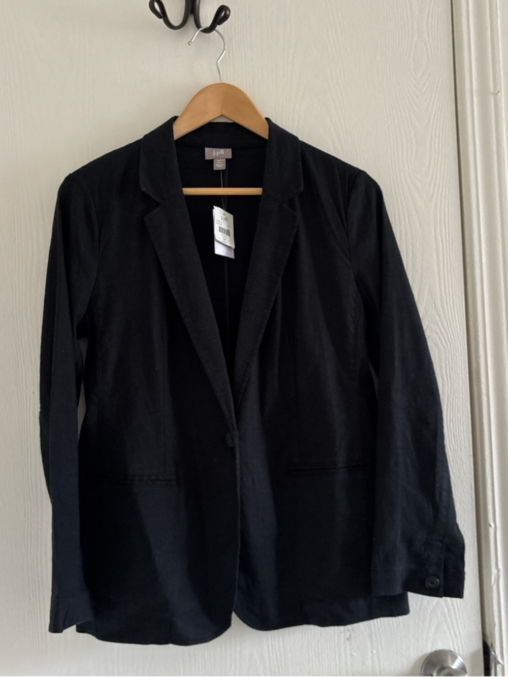 J. Jill Black Open-Front Blazer